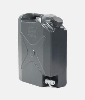 Jerrycan 20L noir avec robinet