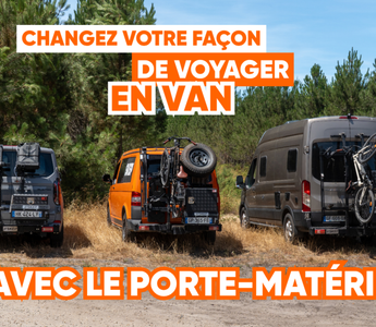 Porte-Matériel SKEP : libérez enfin l'espace arrière de votre van ou fourgon aménagé