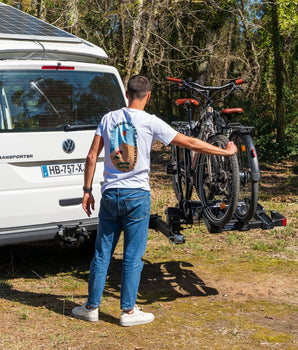 Bras pivotant porte-vélos