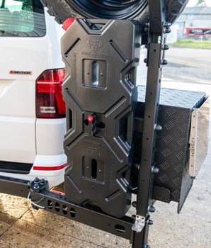 Support de jerrican plat Overland avec fermeture à clé